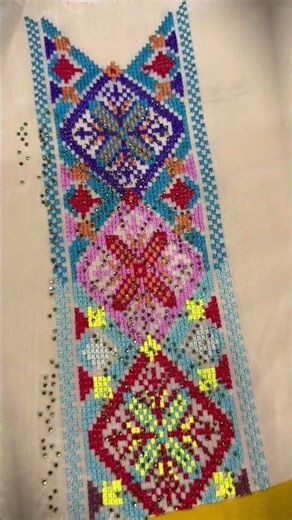 Multi Head Embroidery Machine Working on Luxury Designs