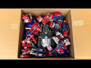 Đập Hộp Thùng Đồ Chơi Ôtô Robot Biến Hình - Xe Tải Thủ Lĩnh OPTIMUS PRIME Lắp Ráp Review