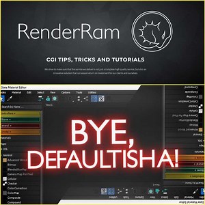 RenderRam - How to set up the Material Editor in 3DS Max