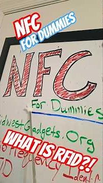 NFC For Dummies: What Is RFID #nfc #nfctech #rfid #rfidchip #flipperzero #rfidreader #nfcchip