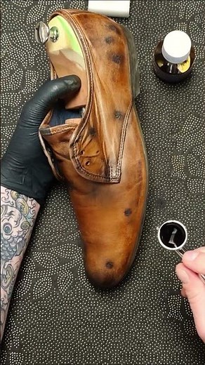 ASMR How I made Custom Shoes #pov