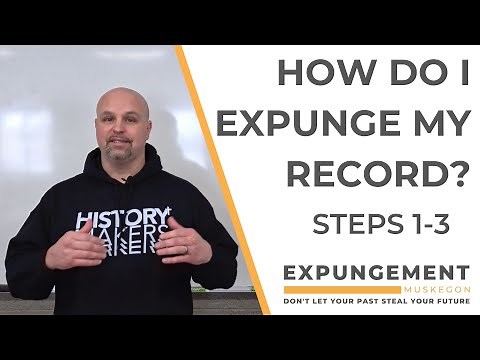 Michigan Expungement Process (Steps 1-3)