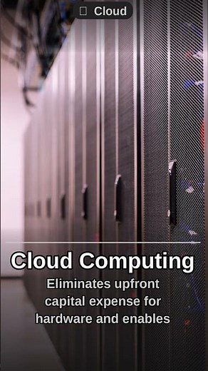 Cloud Computing Explained: A Quick Guide for Devs #Shorts