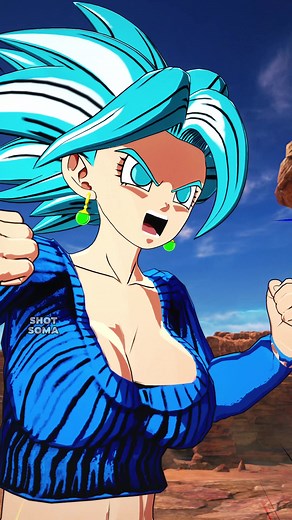 Kefla's Ultimate Attack in Blue Swimsuit Edition
