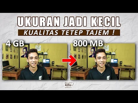 Mengecilkan Ukuran Video TANPA MENURUNKAN KUALITAS ❗ || Tutorial Kompres Video di Android & PC