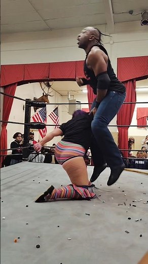 Low Blow! #intergenderwrestling