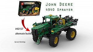 LEGO MOC-175132 42157 John Deere 4940 Sprayer (Technic 2024)