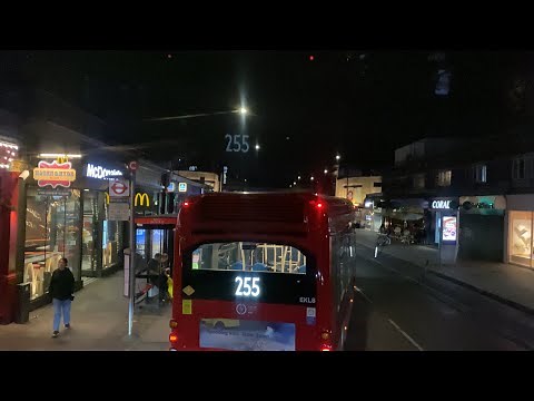 Full Route Visual ~ Bus Route 155 : Elephant & Castle - Tooting, St George’s Hospital