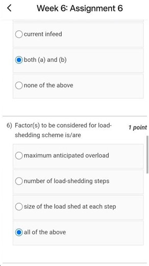 Digital Protection of Power System NPTEL Week 6 Assignment #nptel #shortvideo