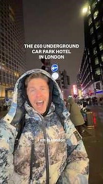 I Stayed In The £60 Underground Car Park Hotel In London