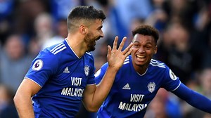 Cardiff 4-2 Fulham: Bluebirds record first Premier League win of season