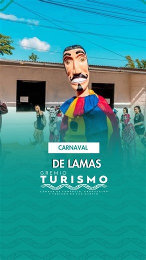 🎭✨ Así se vive el Carnaval de Lamas ✨🎭 Hoy te muestro una de las fiestas más alegres de nuestra Amazonía 💃🏽🥁 En Lamas, el carnaval se baila con máscaras, colores y personajes que cuentan historia, como los famosos chivos y el infaltable Ño Carnavalón 🎭 Aquí la tradición no se mira… se vive ❤️ Por eso te invito a visitar Lamas y ser parte de esta celebración única 📍 Lamas, San Martín 🗓️ Todos los domingos hasta el 22 de febrero #CarnavalDeLamas #LamasSanMartín #CulturaAmazónica #Tradición