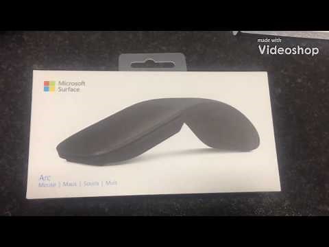 Unbox Microsoft Arc Mouse & How To Pair A Microsoft Surface Arc Mouse With Windows 10 (Bluetooth)