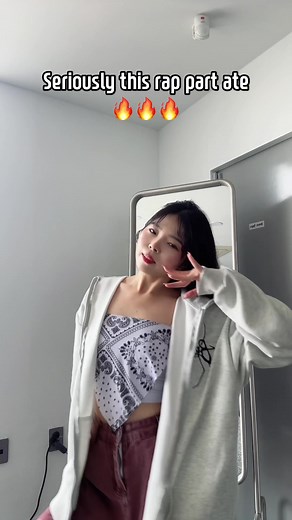 This rap part😍😍😍Wearing the outfit from @AOKLOK #sheesh #sheeshrap #sheeshchallenge #dancechallenge #kpopdancecover #babymonster #babymonstersheesh