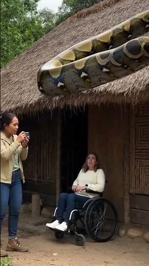 You Won’t Believe This: Giant Boa Constrictor on a House Roof 😱 | Real Wildlife Footage