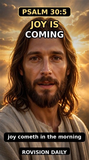 Joy Comes This Morning | Psalm 30:5 #foryou #viral