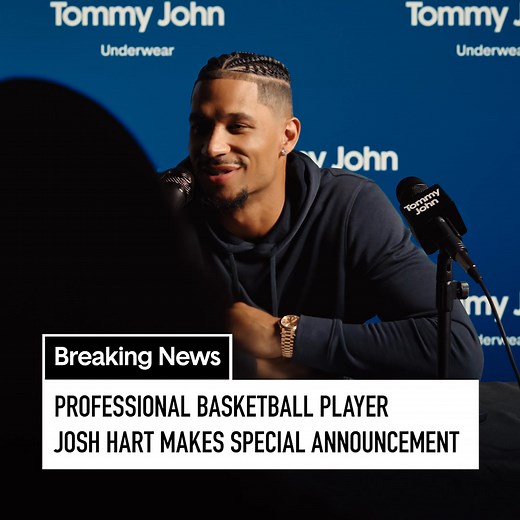Pro baller Josh Hart knows that Tommy John delivers all-day style, softness & support. Available online and in-stores. | Tommy John