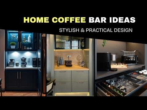 Coffee Bar Interior Design Explained | Complete Home Setup Guide