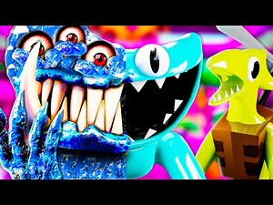 CYAN Becomes a MONSTER!? vs YELLOW (Rainbow Friends Chapter 2 Animation)