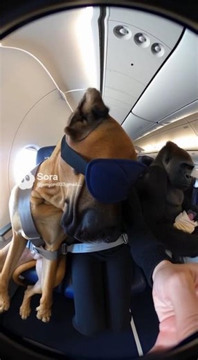 Something Strange Happens on the Airplane