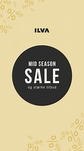 Kom til slutspurt på Mid Season Sale hos ILVA og find skarpe priser på dine indretningsfavoritter ⏳ | ILVA