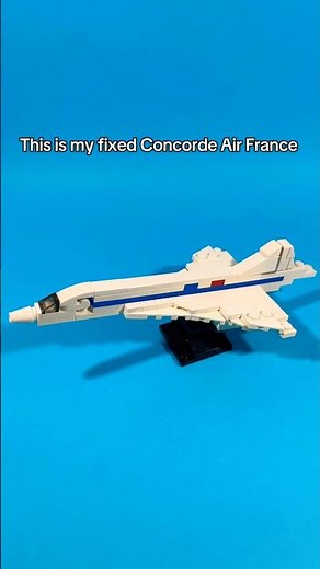 New mini Lego Concorde Air France