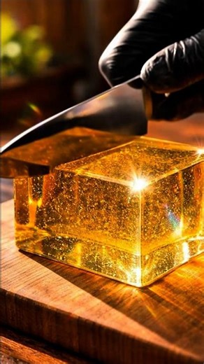 Cutting the Most Expensive Glass Cube 🧊✨ | Satisfying Visuals #shorts #asmr #satisfying