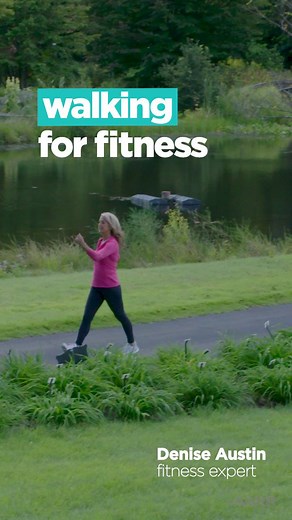 35K views · 338 reactions | Denise Austin demonstrates the proper walking technique to optimize your workout. | AARP | Facebook
