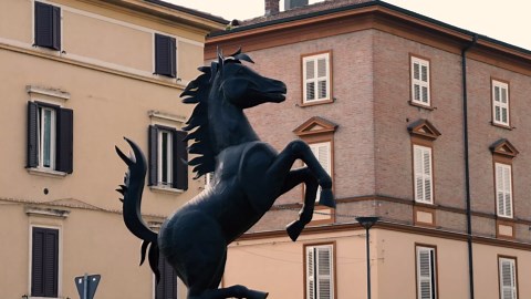 Take a look inside the Ferrari museum in Maranello, Italy