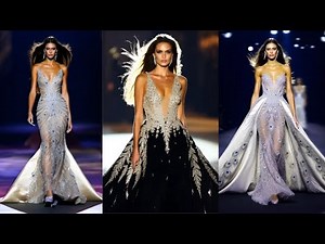 Haute Couture Runway ✨ Stunning Evening Gown Catwalk