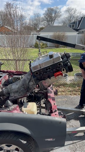 Engine Install – Rebuilding a Wrecked ’86 Camaro Z28