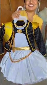 Vestido de las guerreras K-pop, a ver cómo sale, qué nervios!