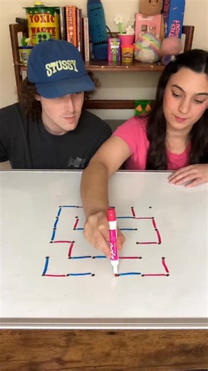 GRID WAR COMMENCED🏁 #gamenight #twoplayergames #boardgames #coupleschallenge #penandpaper | Nate and Casey B