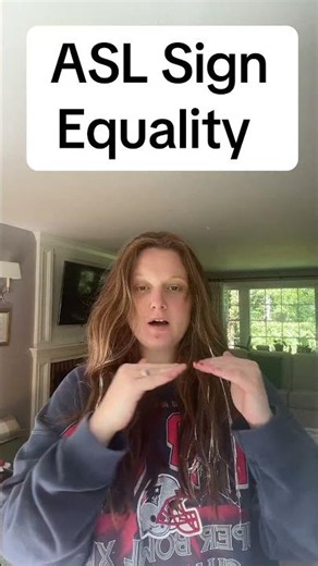 Learn How To Sign "Equality" in ASL for Beginners | American Sign Language #shorts