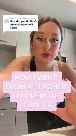 From Teacher to Remote Teacher: Explained