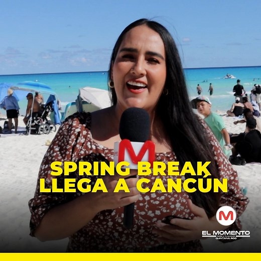 ¡La fiesta ha comenzado! La temporada de primavera ha llegado y con ella, una oleada de turistas estadounidenses listos para dejar atrás el invierno y disfrutar del sol, la arena y la diversión en nuestras hermosas playas. #Primavera #Turismo #Playas #Fiesta #RivieraMaya #Cancun | El Momento Quintana Roo | Facebook