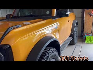 How to add $20 mud flaps to your 2021 ford Bronco