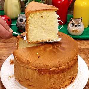 Simple Unleavened Cake. Watch how it will rise a lot! | Foodz