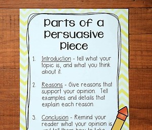 Grade 3 persuasive writing examples