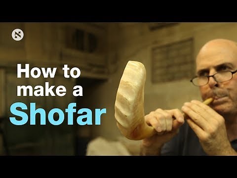 How to make a shofar? A look inside Israel's biggest factory