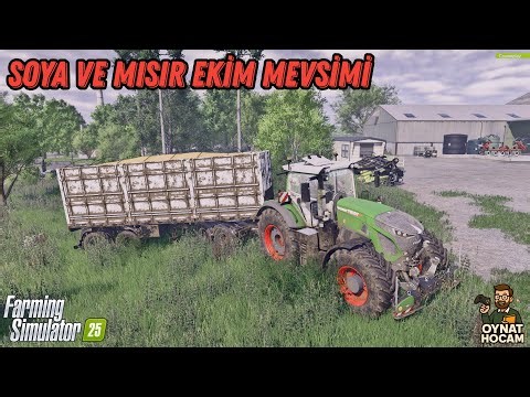 🔴🌾 SOYA VE MISIR EKİM ZAMANI #farming #farmingsimulator25 #farm #calmsdenfarm #gaming 2K HD