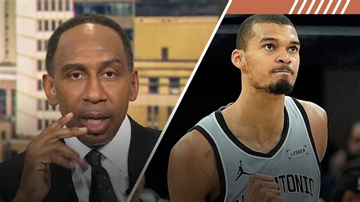 How far does Stephen A. believe Wemby can lead the Spurs?