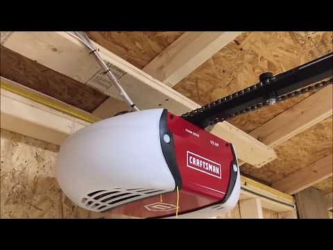 Installed a Craftsman Garage Door Opener