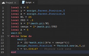 Mechanical Wave Simulation