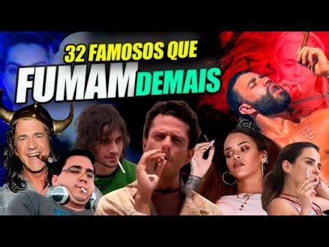 32 FAMOSOS QUE SÃO FUMANTES, JÁ FORAM CRÍTICADOS E ALGUNS QUE PARARAM DE FUMAR CIGARROS