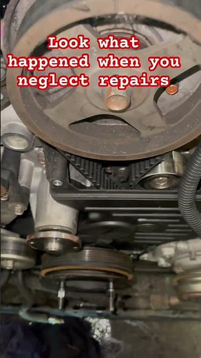 Mitsubishi Triton Timing/Balance belt #broken belt #PrimeTech Automotive
