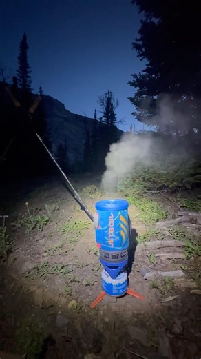 Dinner #shorts #backpacking #outdoors #fyp #fypシ゚ #asmr #greatpnw #adventure #jetboil #hiking