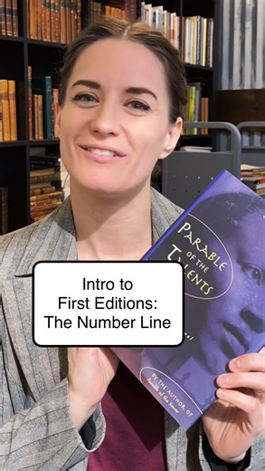Rebecca Romney on Instagram: "Book Collector Hack: Using a “number line” to identify first editions (in the US, beginning in the 1970s or so, from major publishers). #bookstagram #books #rarebooks #bookcollecting #bookcollector #firstedition #booknerd"