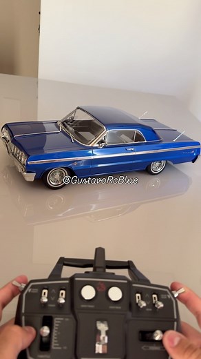 Gustavo Corsete on Instagram: "Nova aquisição! Impala LowRider, Blue como eu gosto 💙🕹️ . . #gm #impala #lowrider #impala #classic"