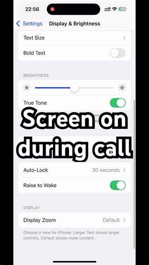 How to make iPhone screen stay on during call? 📞…